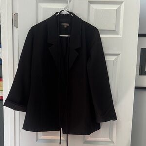 Lilla P Black Women's Blazer- boxy